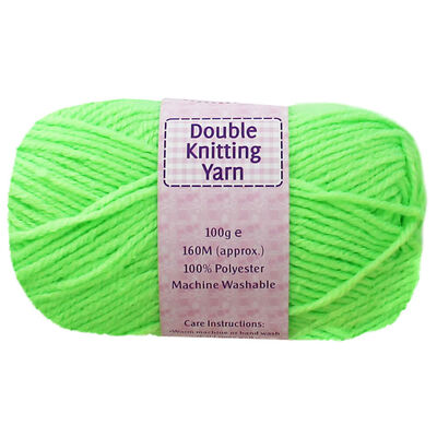 Sewing Double Wool Lime Green 240m Sewing Double Wool Lime Green 240m